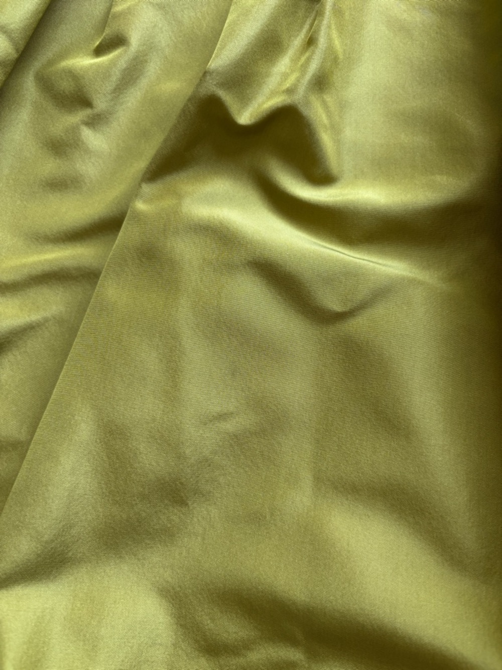 J.Crew 100% Silk Knot Front Cocktail Dress Size 8 Chartreuse Green Fit & Flare - Picture 10 of 12